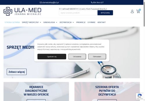 FIRMA HANDLOWA ULA-MED Joanna Michalec